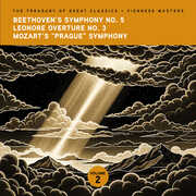 The Treasury of Great Classics - Viennese Masters - Vol. 2. Beethoven Symphony No. 5, Leonore Overture No. 3 & Mozart "Prague" Symphony , Ljubljana Symphony Orchestra & Slovak Phil Orch