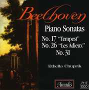 Son Pno 17/ 26/ 31 , Ludwig van Beethoven