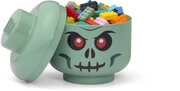 LEGO Small Stackable Storage Head, Green Skeleton 