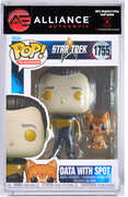 Funko POP! & Buddy: Star Trek - Data with Spot - Alliance Authentic Encapsulated 