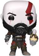 Funko POP! Games: God of War Ragnarok S4 - Kratos with Mimir's Head