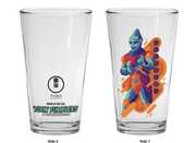 Toon Tumblers - Godzilla - Jet Jaguar Tom Whalen Art Pint Glass