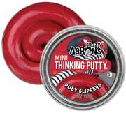Crazy Aaron's Mini Thinking Putty Ruby Slippers, Mini 2'' Tin
