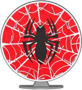 Funko Bitty POP!: Display: Spider-Man Web (Display only, no product included)