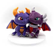 Youtooz - Skylanders - 9" Plush - Valentine's Spyro & Cynder 