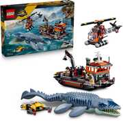 LEGO® Jurassic World™ Mosasaurus Dinosaur Boat Attack 77983