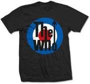 Who - Classic Target T-shirt - 2XL Black 1584107807 