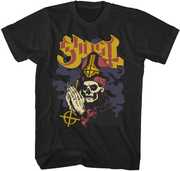 Ghost - Papa Emeritus Prayer Hands T-Shirt - Large Black TS4403GOSA3