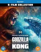 Godzilla /  Kong MonsterVerse 5-Film Collection [Import] , Aaron Taylor-Johnson