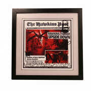 Stranger Things - The Hawkins Post - 12x12 Faux Matted Plexi