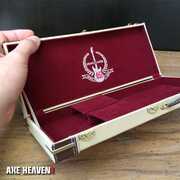 Axe Heaven Fender 60th Anniversary Stratocaster Miniature Guitar Case W Embroidered Logo Replica Collectible CASE-60-1 