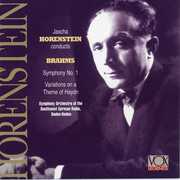 Symphony 1: Variations on a Theme of Haydn , Jascha Horenstein