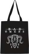 Rocksax - Bad Omens - Ramskull - Eco-Friendly Tote Bag (Black) 