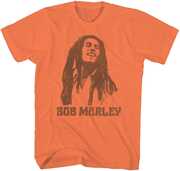Bob Marley - Photo T-Shirt - Medium Orange ZRBM0674A2