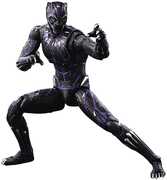 Threezero - Marvel: The Infinity Saga - DLX - Black Panther (Kinetic Charge) Action Figure 