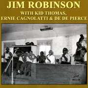 Jim Robinson with Kid Thomas, Ernie Cagnolatti & De De Pierce , Jim Robinson