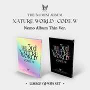 Nature World : Code W - Nemo Card Album Thin Version - incl. Jacket Photocard, Selfie Photocard, Photo Prints + Polycarbonate Case [Import] , Nature