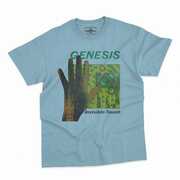 Genesis - Invisible Touch - Heavy Cotton T-Shirt - XL Light Blue