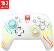 Switch 2 Accessory: Turtle Beach-Afterglow Wave Wireless White for Nintendo Switch 2