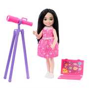 Barbie Chelsea Can Be Career Astronomer Brunette Doll & Accessories