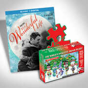 It's A Wonderful Life Blu-ray And Puzzle Bundle , James Stewart