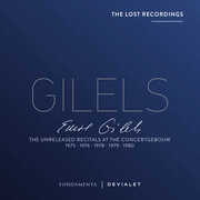 Unreleased at Concertgebouw 1975-1980 , Emil Gilels