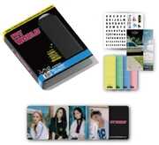 Memory Collect Book_My Wolrd - Giselle Version - incl. 4pc Artwork Sticker Set, 4pc Frame Sticker, 2 Photo Holders + Photocard [Import] 
