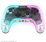 Switch Accessory: Wireless Controller - BIONIK NeonGlow RGB Controller - Clear