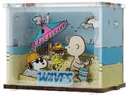 Snoopy Holiday Beach Wooden Wooden Mini Scene 