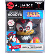Sonic the Hedgehog - Shadow Metallic Limited Edition Vinyl Figure – Handmade by Robots - Alliance Authentic Encapsulated 