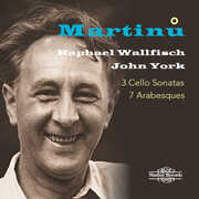 3 Cello Sonatas / 7 Arabesques , Wallfisch York