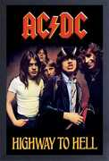 AC/ DC - Highway to Hell - 11x17 Framed Print With Gel-Coat 