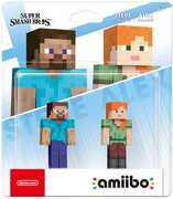 Toys to Life:  Nintendo amiibo - Super Smash Bros. - Steve & Alex 