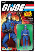 Super7 - G.I. Joe - ReAction+ Wv6 - Cobra Commander (Movie, Black Cape) 