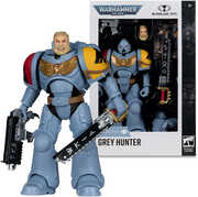McFarlane - Warhammer 40K - Space Wolves - 7" Grey Hunter Action Figure 