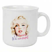 Marilyn Monroe - Want to be Wonderful - 20 oz Camper Mug , Marilyn Monroe