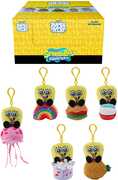 SpongeBob SquarePants - Super Duper Plush - Keychains Wv1 - Flat (Wide)