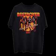 KISS Destroyer Shout It Out Loud Black Unisex Short Sleeve T-shirt Large
