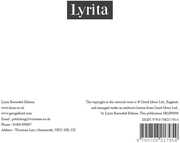 Lloyd: Requiem for countertenor, choir & organ Vocal Score 