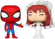 Funko POP! Marvel: Superhero Couples, Spider-Man & Mary Jane 2-Pack 