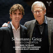 Schumann & Grieg: Piano Concertos , Reed Tetzloff