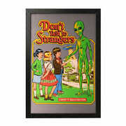 Steven Rhodes - Don't Talk to Strangers - 11x17 Framed Gel Coat 