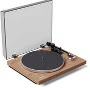 Kanto OBI3G2WMW Bluetooth Turntable - Belt Drive - Semi Automatic - Matte Walnut