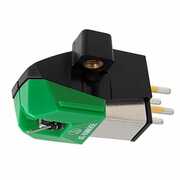 Audio Technica AT-VM95E Dual Moving Magnet Turntable Cartridge (Black/ Green)