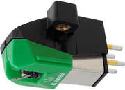 Audio Technica AT-VM95E Dual Moving Magnet Turntable Cartridge (Black/ Green) 