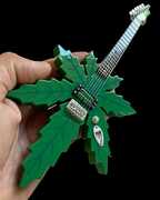 Axe Heaven Sweet Leaf Guitars Mary Jane Mini Guitar Replica Collectible TC-420