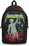 Rocksax - Metallica - Justice For All - Daypack with Laptop Pocket (Black) 