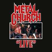 Live - Galaxy - Red & White , Metal Church
