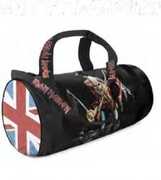 Rocksax - Iron Maiden - Trooper - Duffle Bag with Strap (Black) 