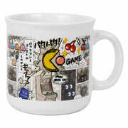 Pac-Man - Game On!-Japanese Comic - 20 oz Camper Mug 